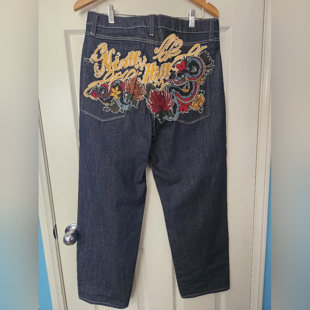 Stylish Embroidered Men's Jeans